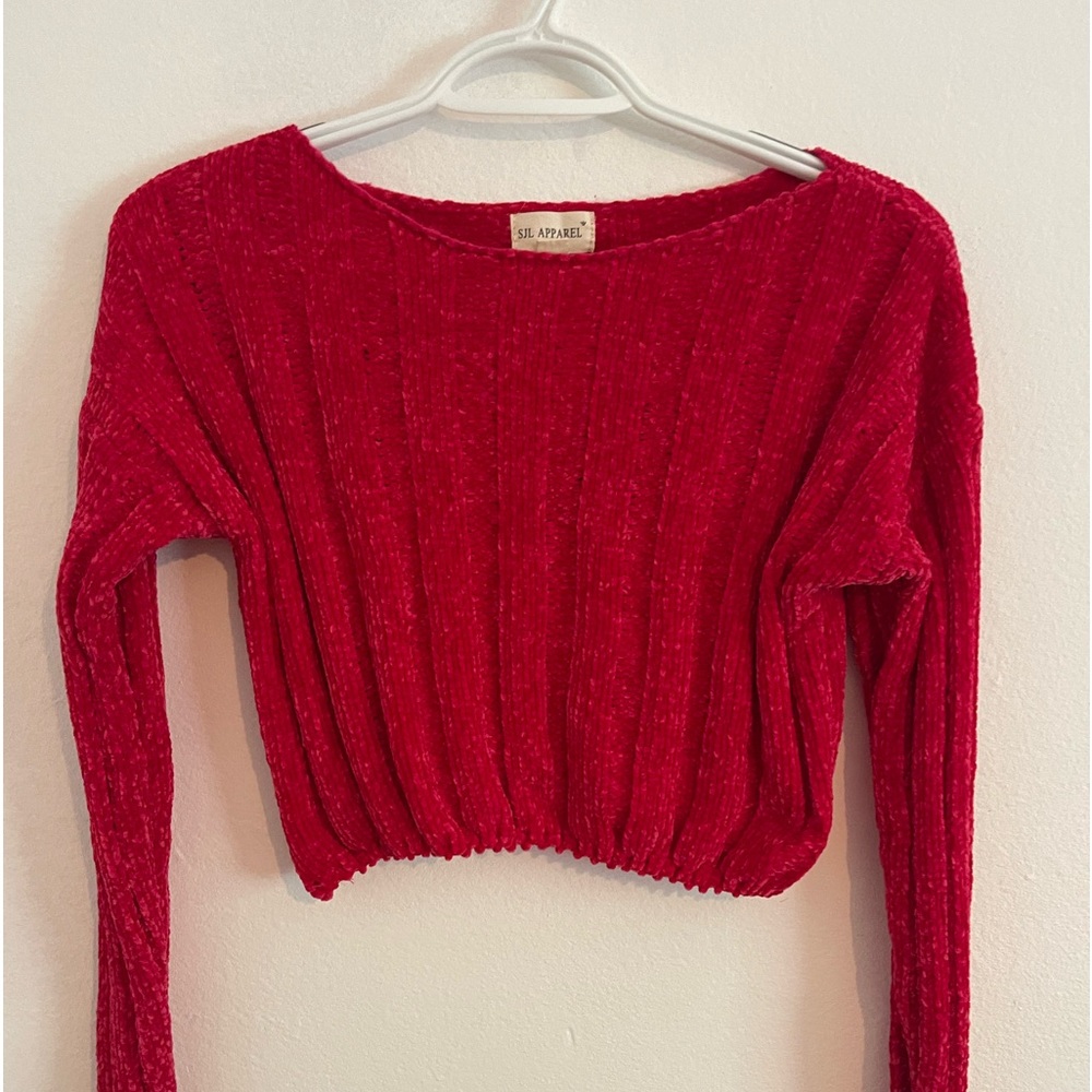 SJL crop sweater